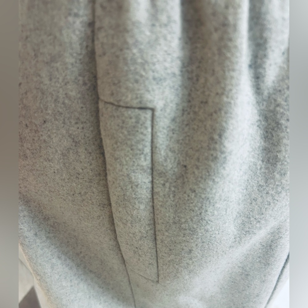 J. Crew Tailored Light Gray Coat - Picture 8 of 10